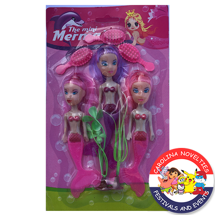 8 Pc. MINI MERMAID SET