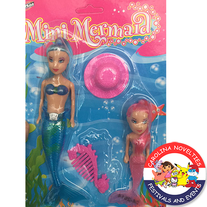 4 PC. Mini Mermaids