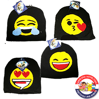 Knit Emoji Beanie Ski Cap