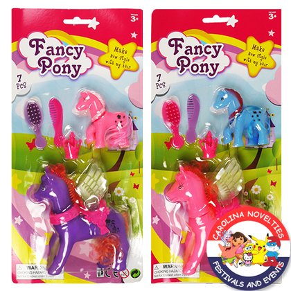 7 Piece Fancy Pony Play Sets