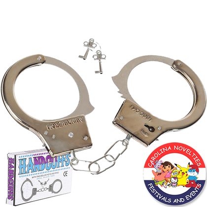 10.5" STEEL HANDCUFFS 