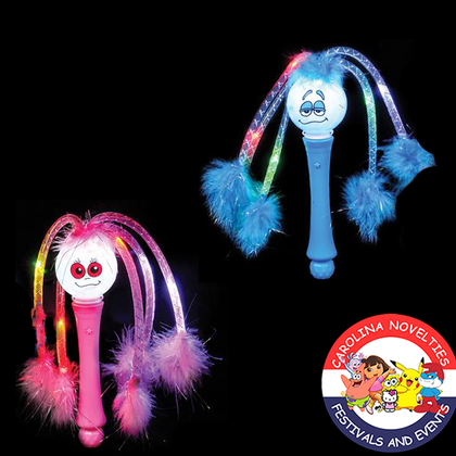 8" LIGHT-UP EMOJI WAND 