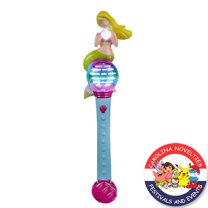 SPINNING LIGHT-UP MERMAID WAND 