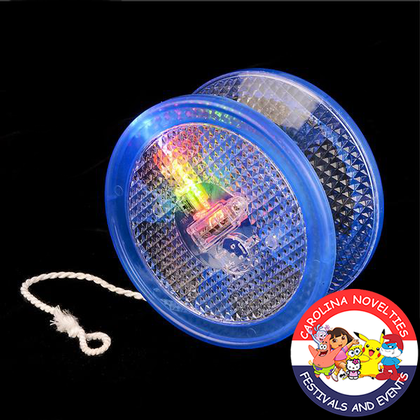 6" JUMBO LIGHT-UP YO-YO WITH SOUND 