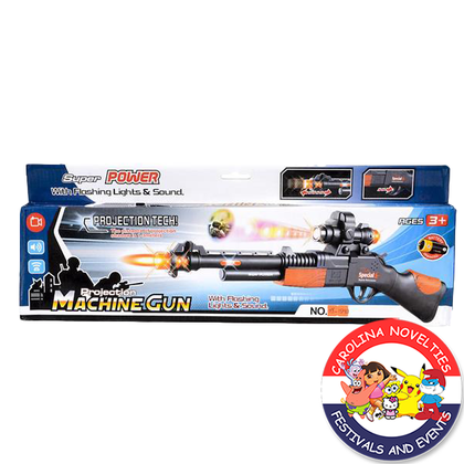 18" LIGHT UP SHOTGUN W/SCOPE 