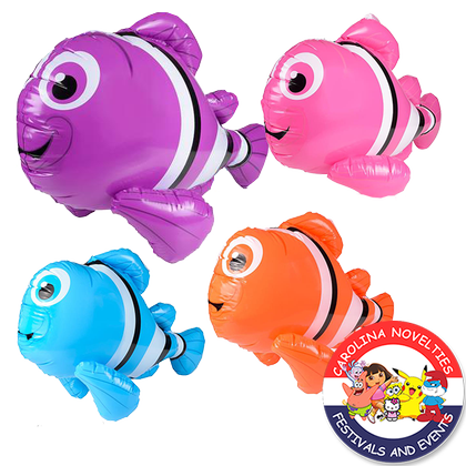 40" CLOWNFISH INFLATE 