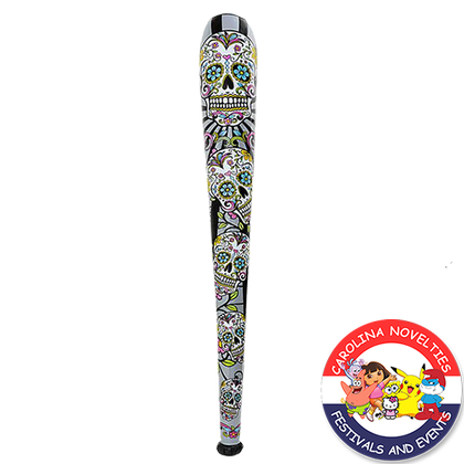 65" JUMBO DAY OF THE DEAD BAT 