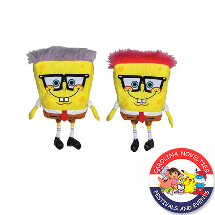 17" SPONGEBOB NERD PLUSH 