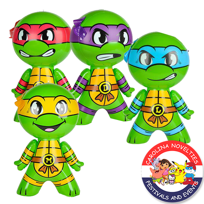 24" NINJA TURTLE INFLATABLE 