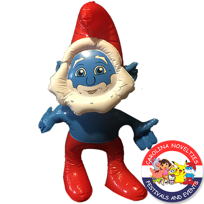 24" PAPA SMURF INFLATE