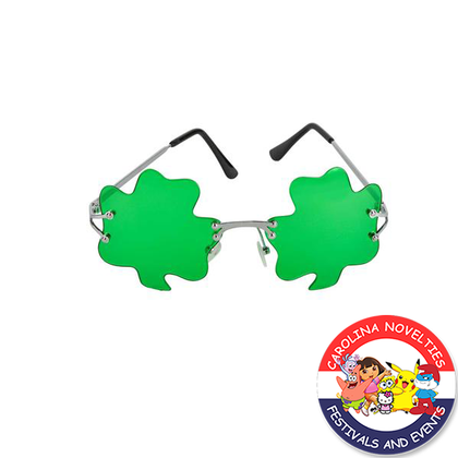 METAL FRAME SHAMROCK SUNGLASSES 