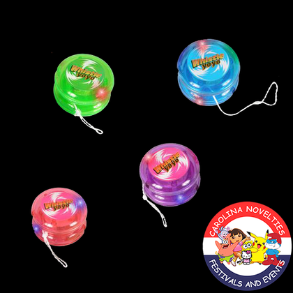 2.5" LIGHT-UP WHISTLE YO-YO